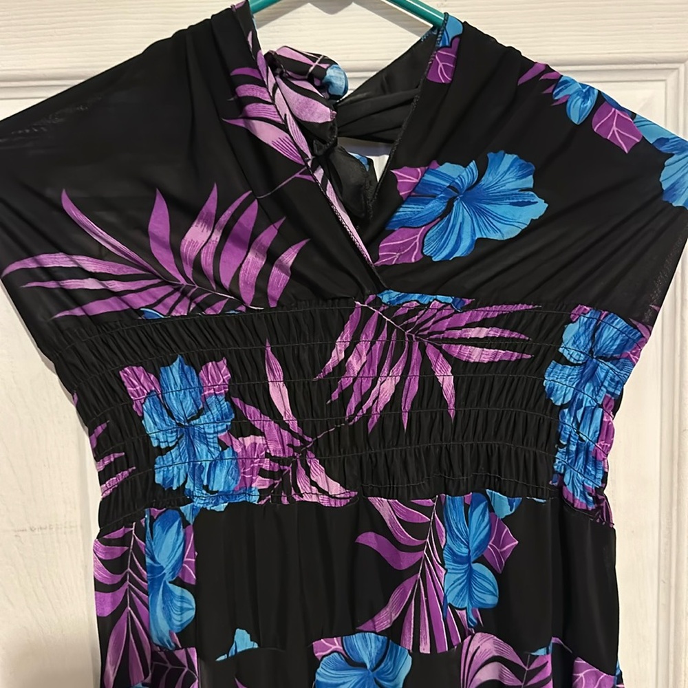Open back dress